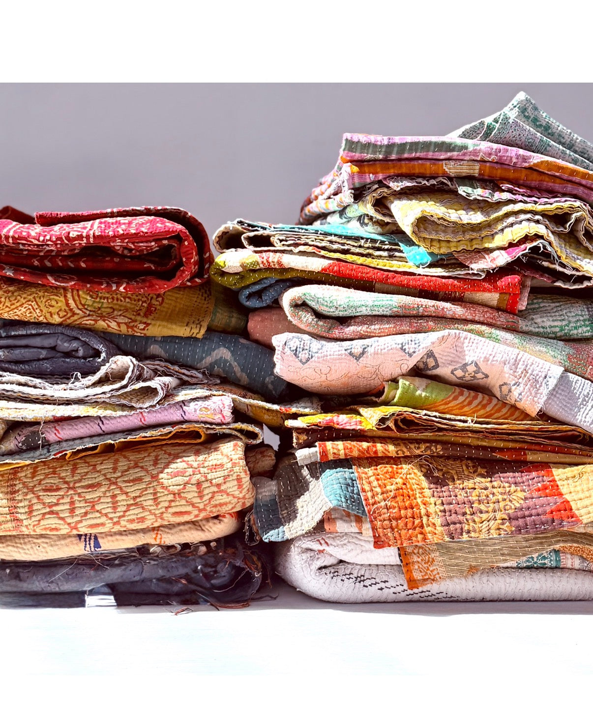 VINTAGE KANTHA QUILTS - Biggs & Hill
