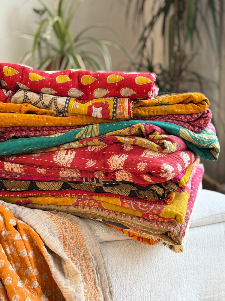 HANDMADE SARI KANTHA - Biggs & Hill