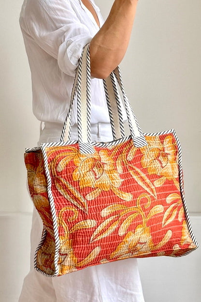 Vintage Kantha Tote Bag 05 - Biggs & Hill