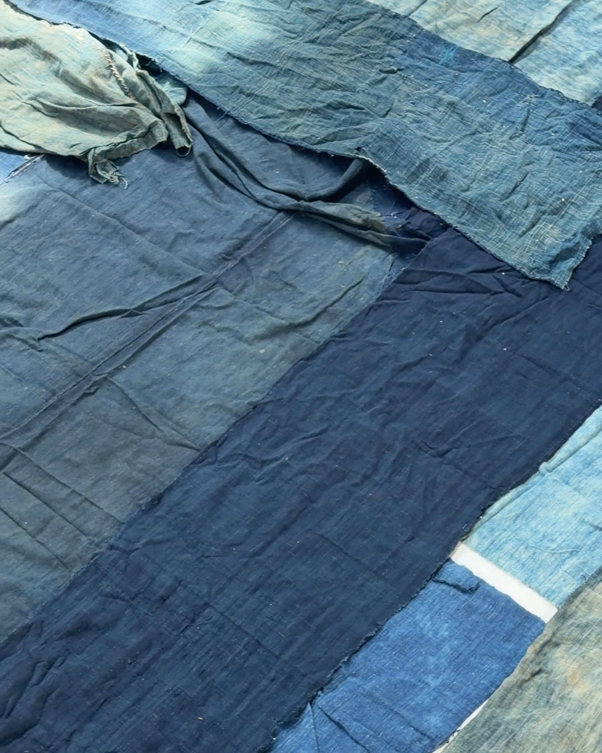 Vintage Handloom Indigo Cotton from Laos - Biggs & Hill