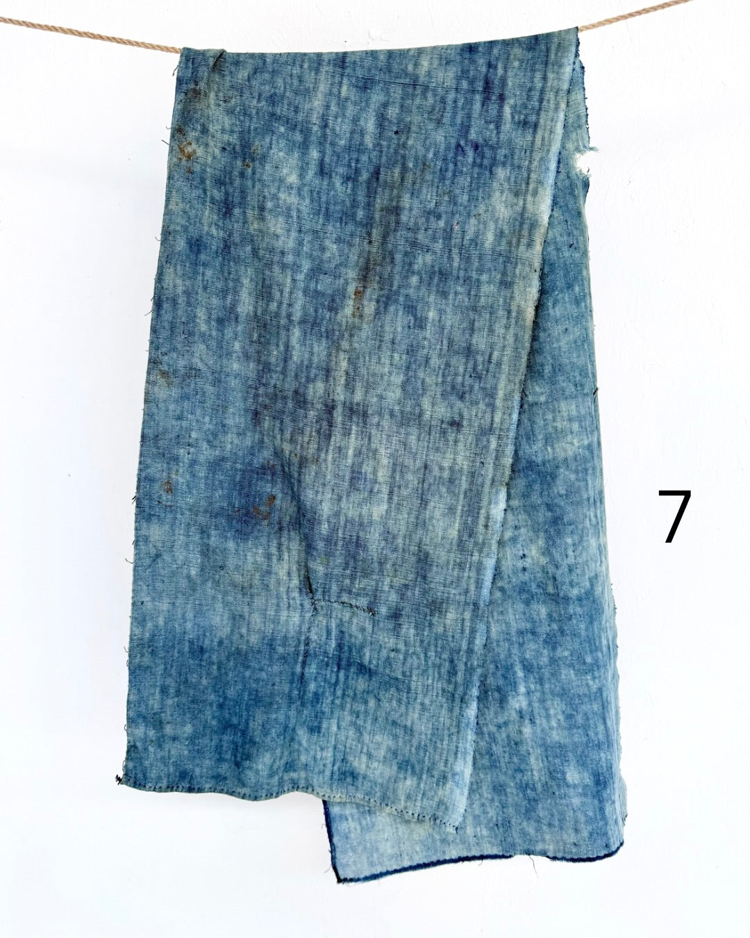 Vintage Handloom Indigo Cotton from Laos