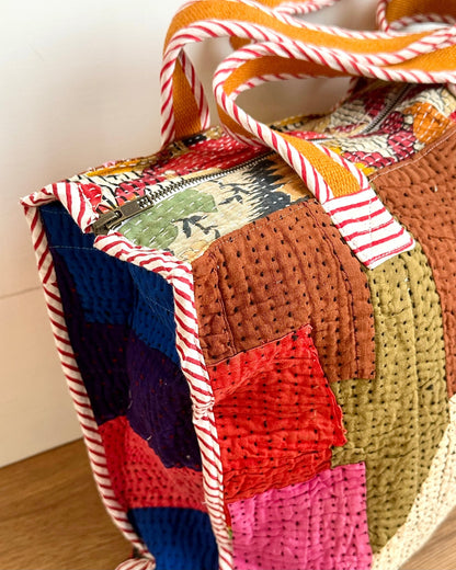 Vintage Kantha Tote Bag 10 - Biggs & Hill