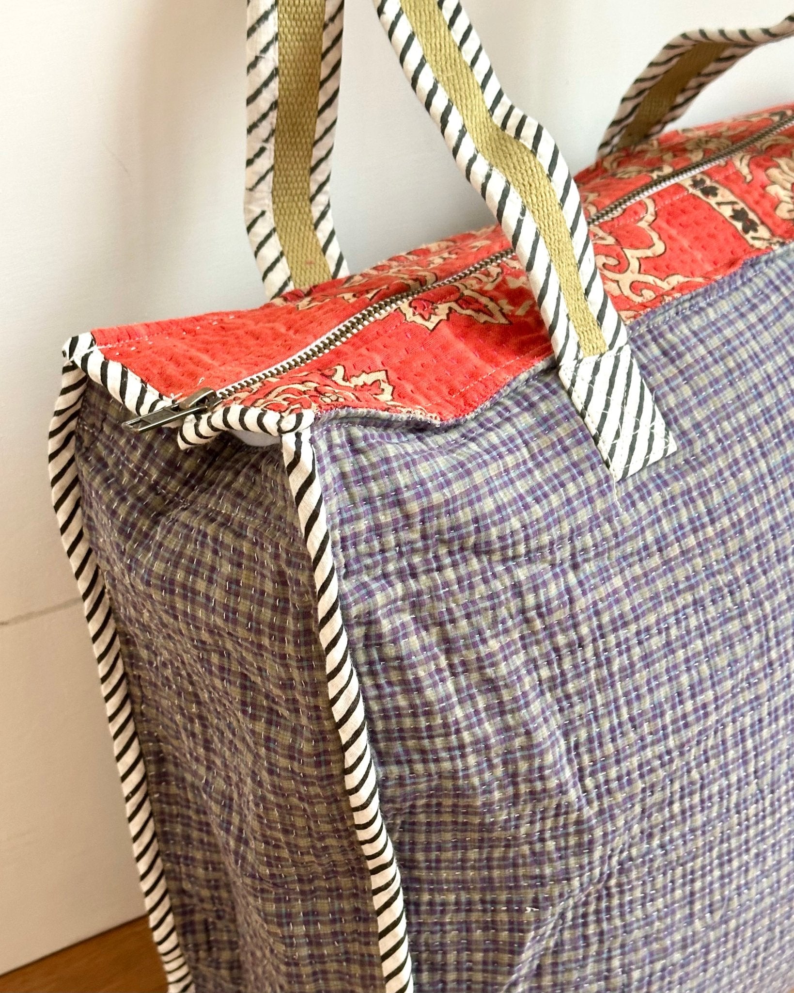 Vintage Kantha Tote Bag 03 - Biggs & Hill