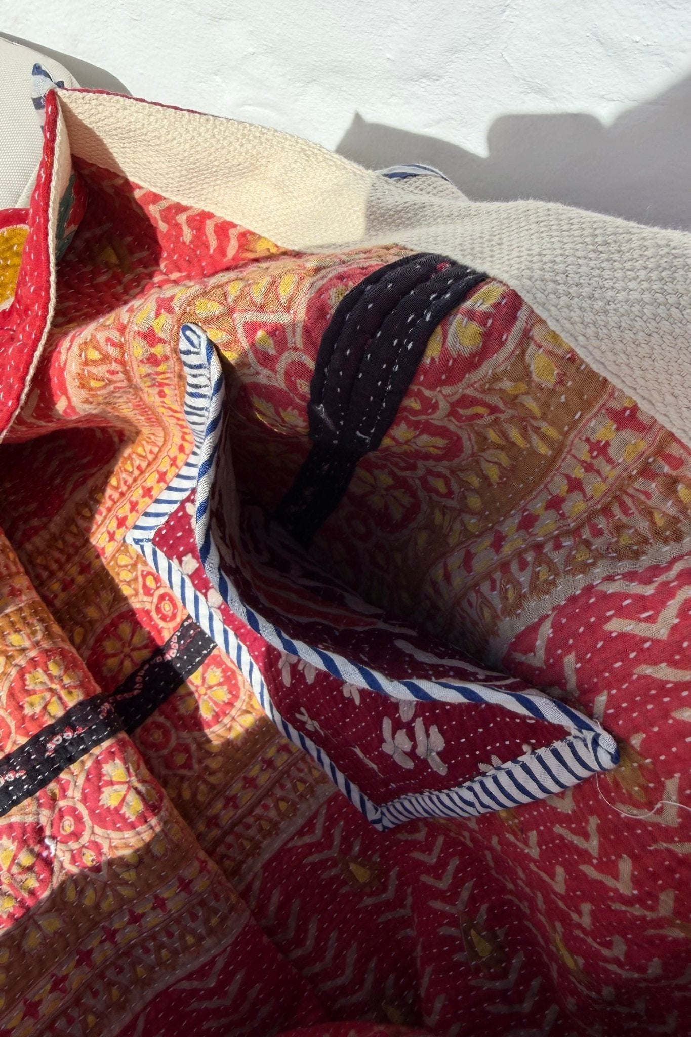 Vintage Kantha Tote Bag 15 - Biggs & Hill