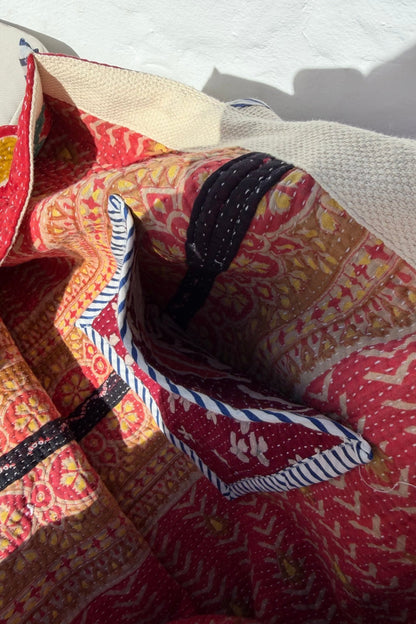 Vintage Kantha Tote Bag 15 - Biggs & Hill