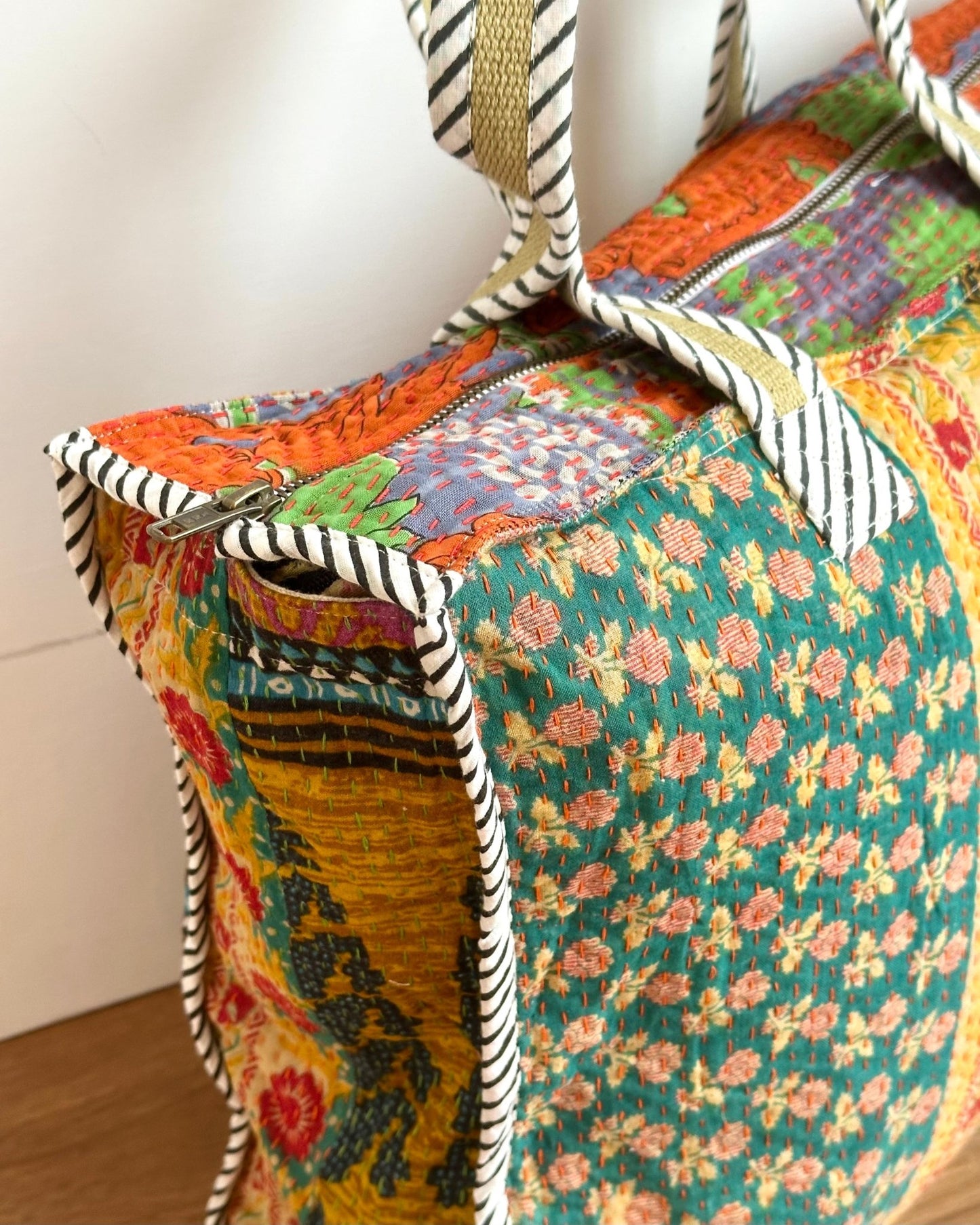 Vintage Kantha Tote Bag 07 - Biggs & Hill