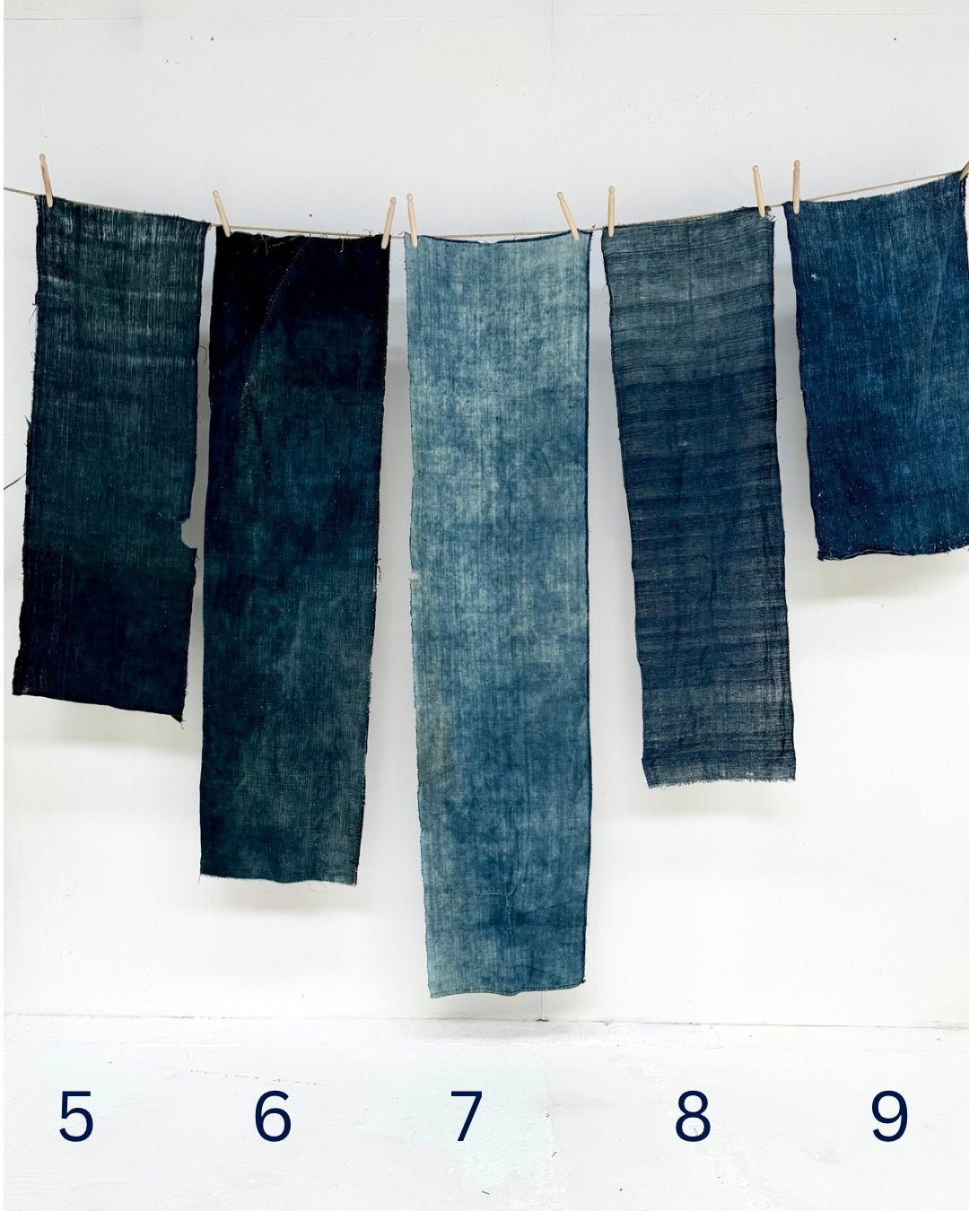 Vintage Handloom Indigo Cotton from Laos - Biggs & Hill