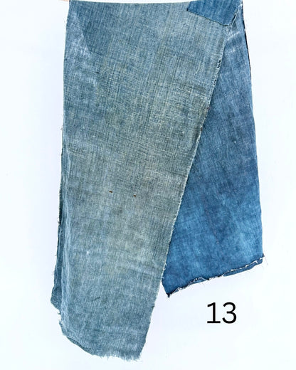 Vintage Handloom Indigo Cotton from Laos