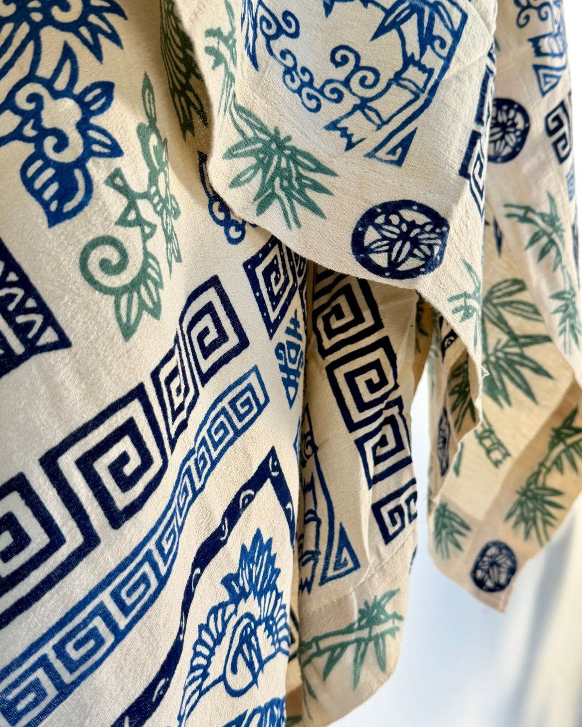 Chinese Double Sided Printed Textile or Bedcover - Biggs & Hill