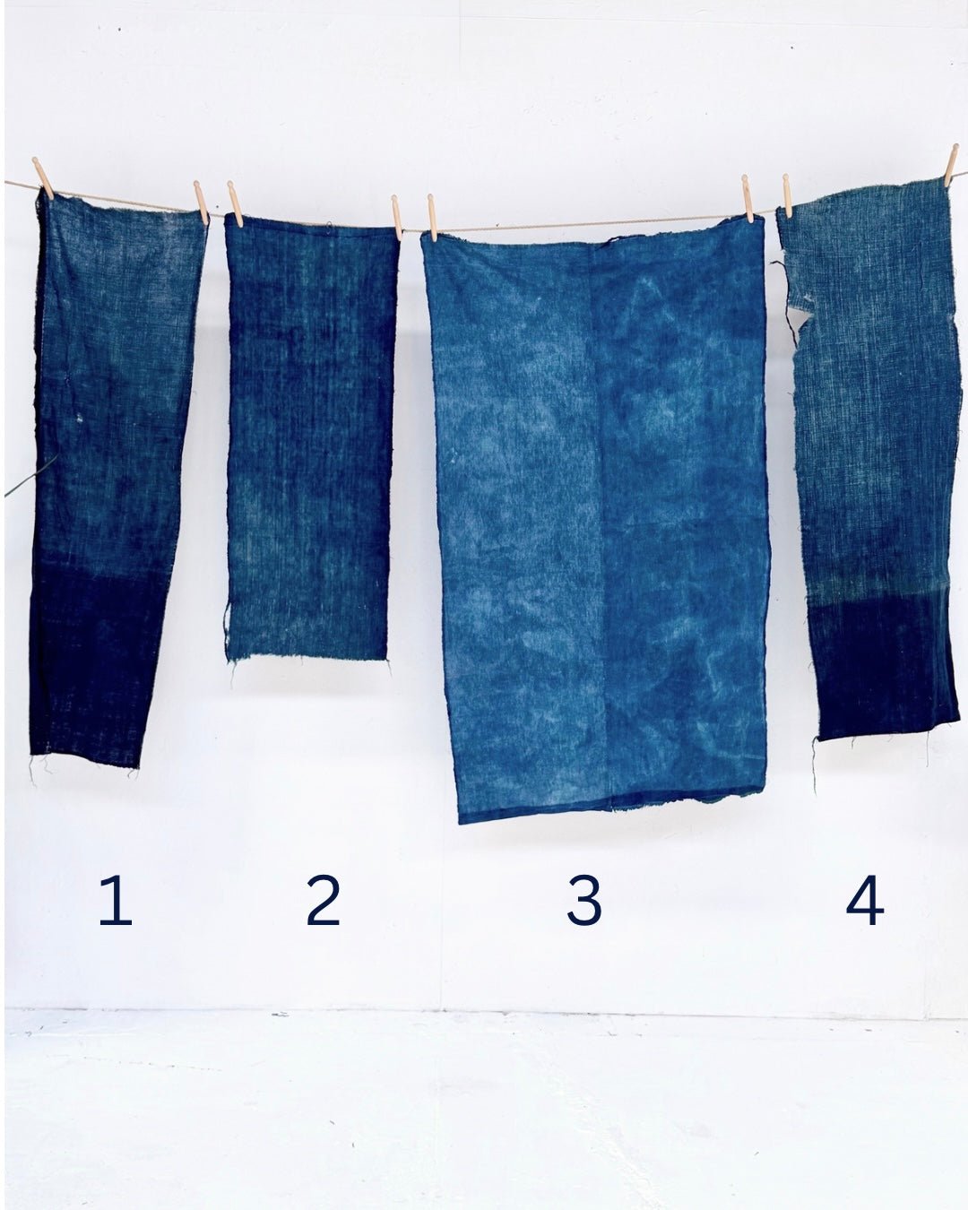 Vintage Handloom Indigo Cotton from Laos - Biggs & Hill