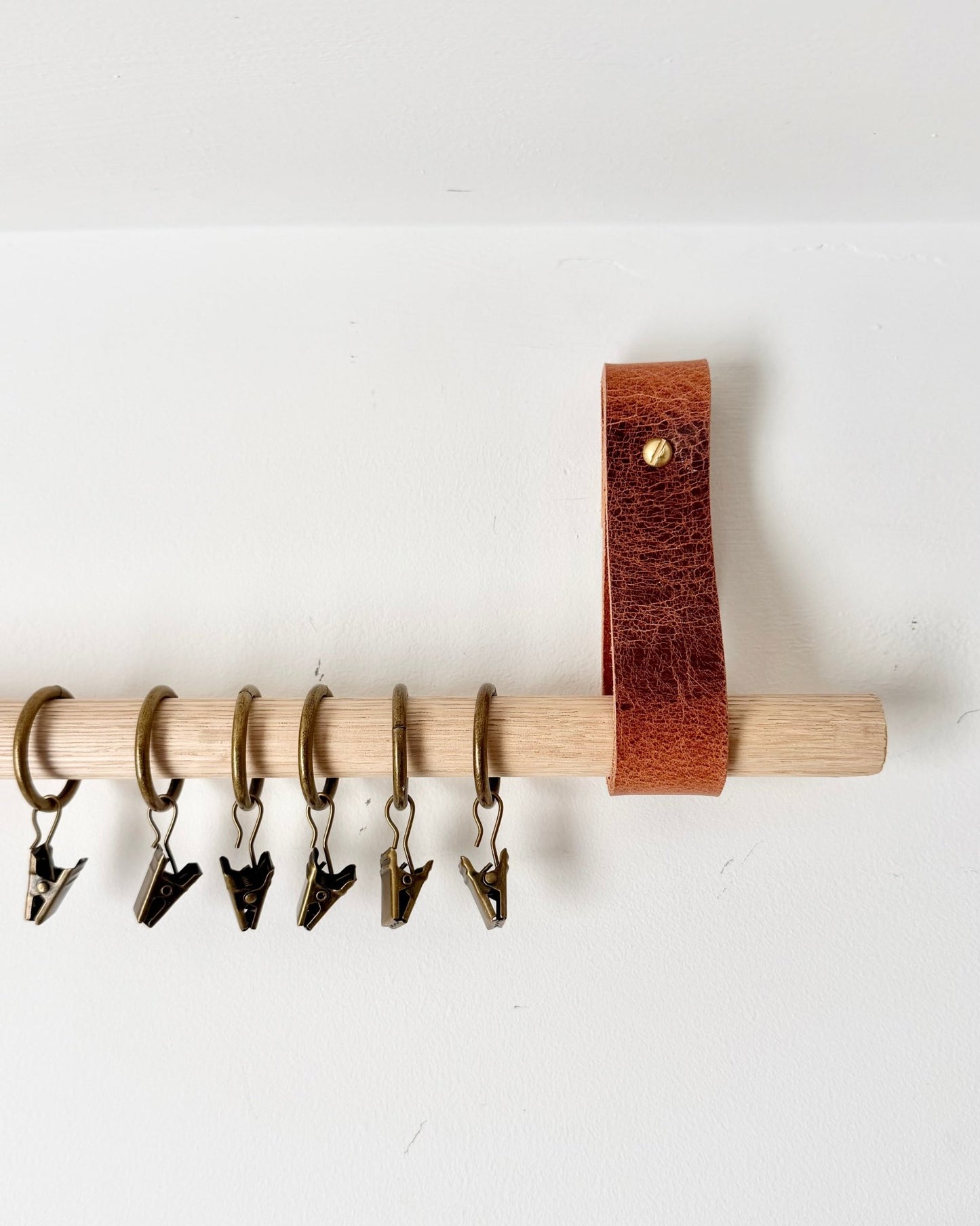 Leather Pole Hanging Kit (Copy) - Biggs & Hill