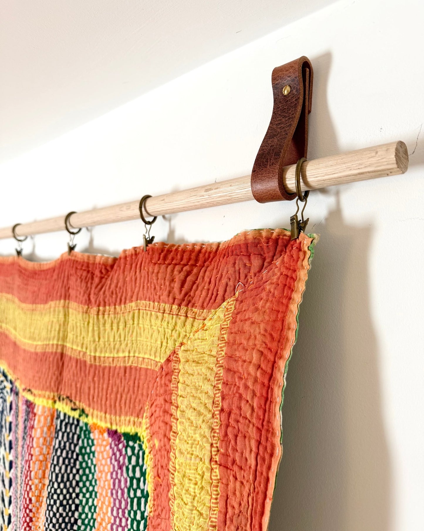 Leather Pole Hanging Kit (Copy) - Biggs & Hill