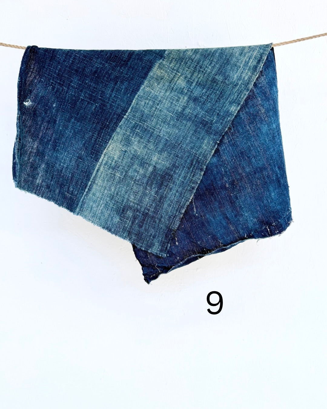 Vintage Handloom Indigo Cotton from Laos