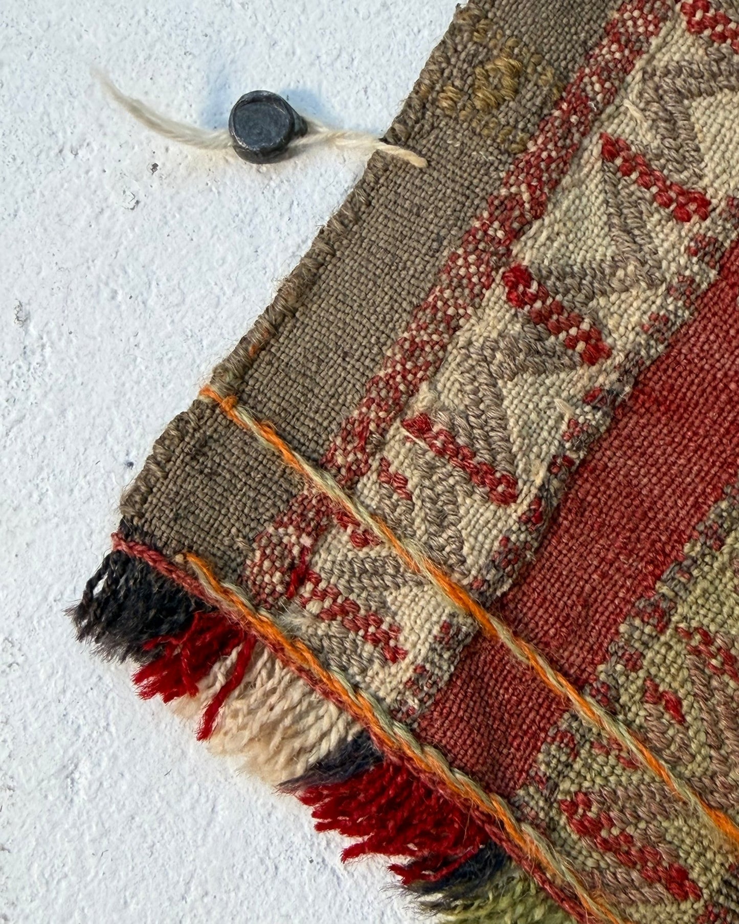 Fine Woven Vintage Anatolian Kilim In Reds and Terracottas - Biggs & Hill