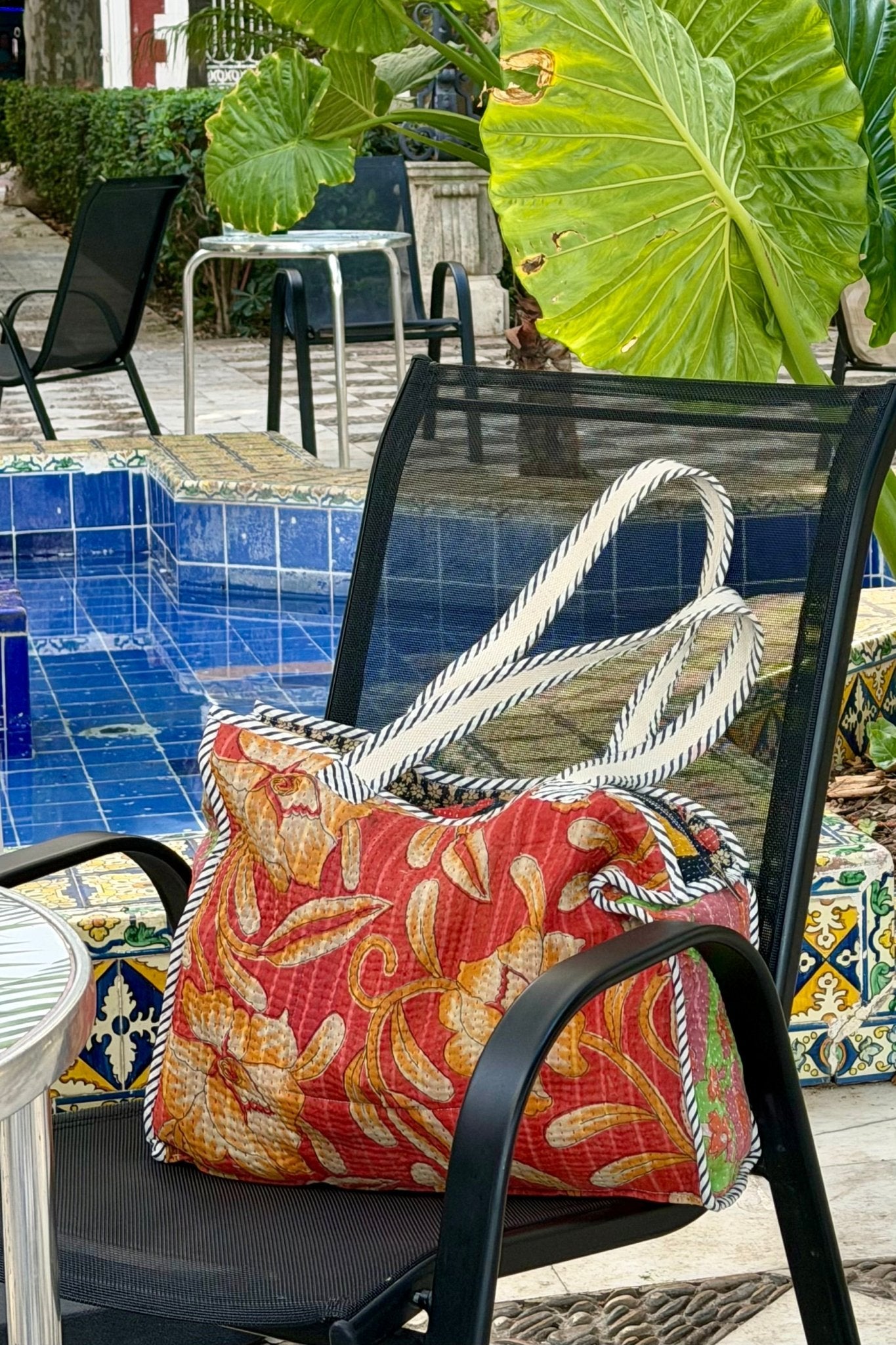 Vintage Kantha Tote Bag 05 - Biggs & Hill