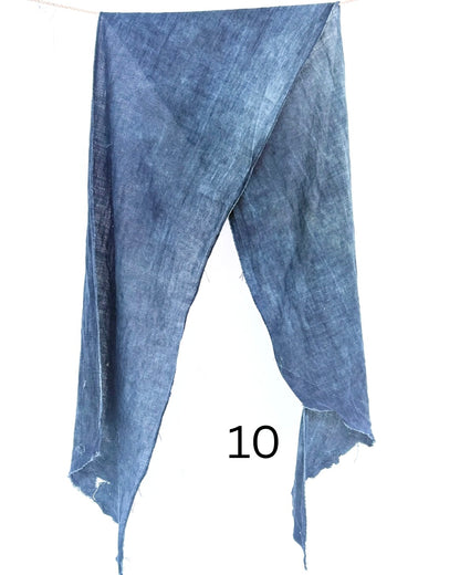 Vintage Handloom Indigo Cotton from Laos
