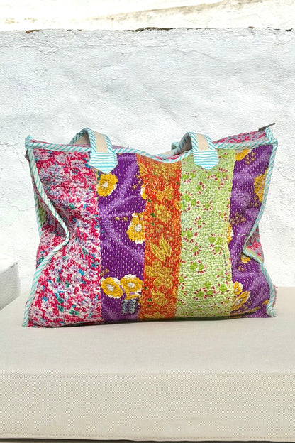 Vintage Kantha Tote Bag 03 - Biggs & Hill