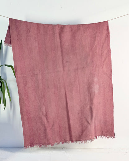 Project Kantha Quilt: Heavyweight Purple and Pink with Embroidery