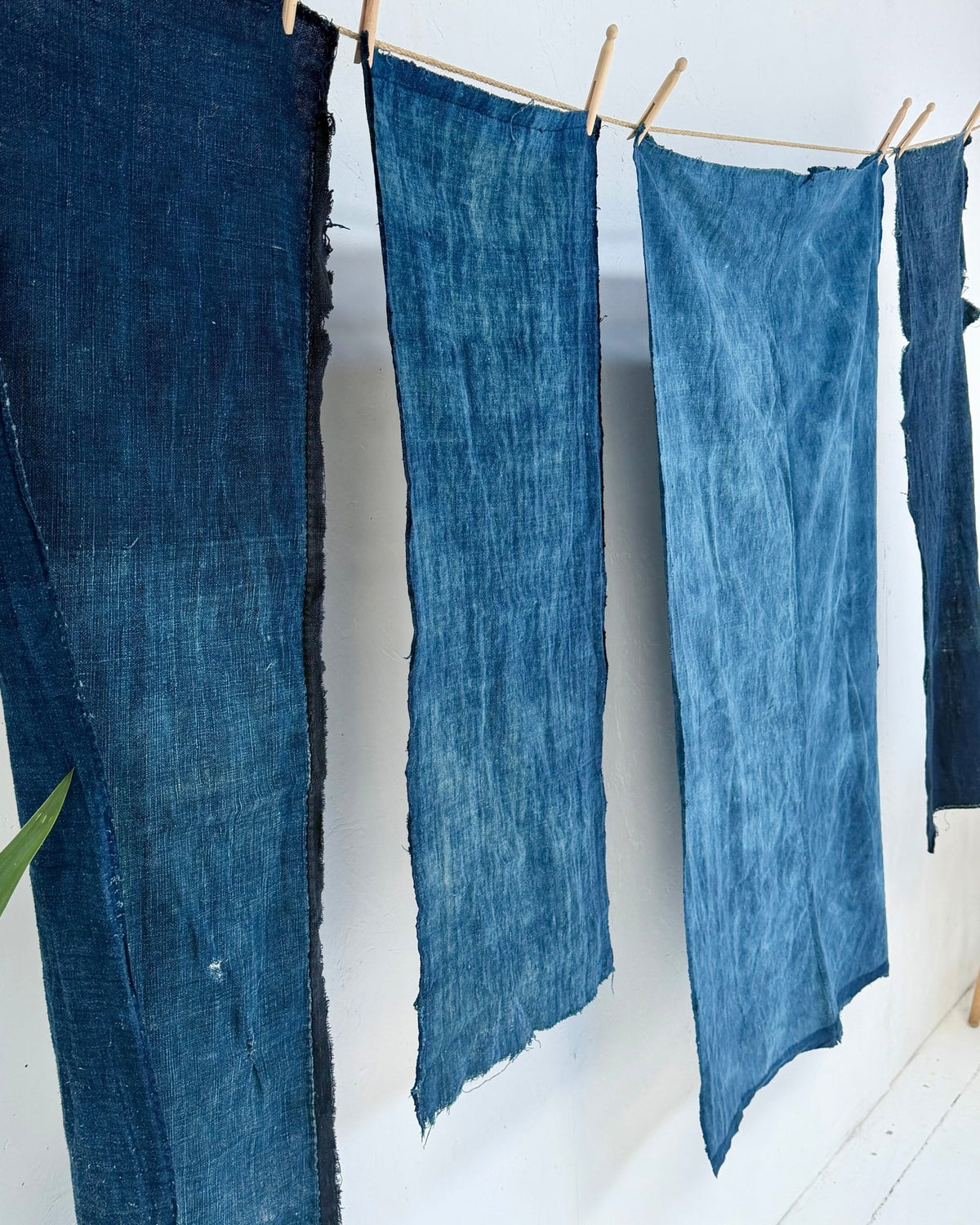 Vintage Handloom Indigo Cotton from Laos - Biggs & Hill