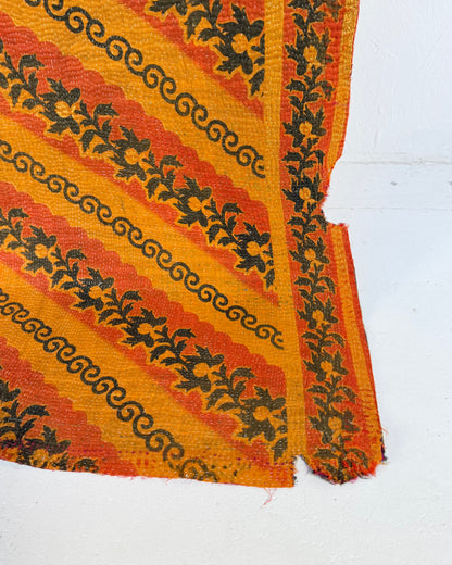Project Kantha Quilt: Pink and Orange