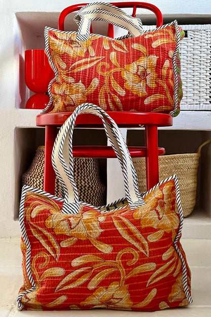 Vintage Kantha Tote Bag 05 - Biggs & Hill