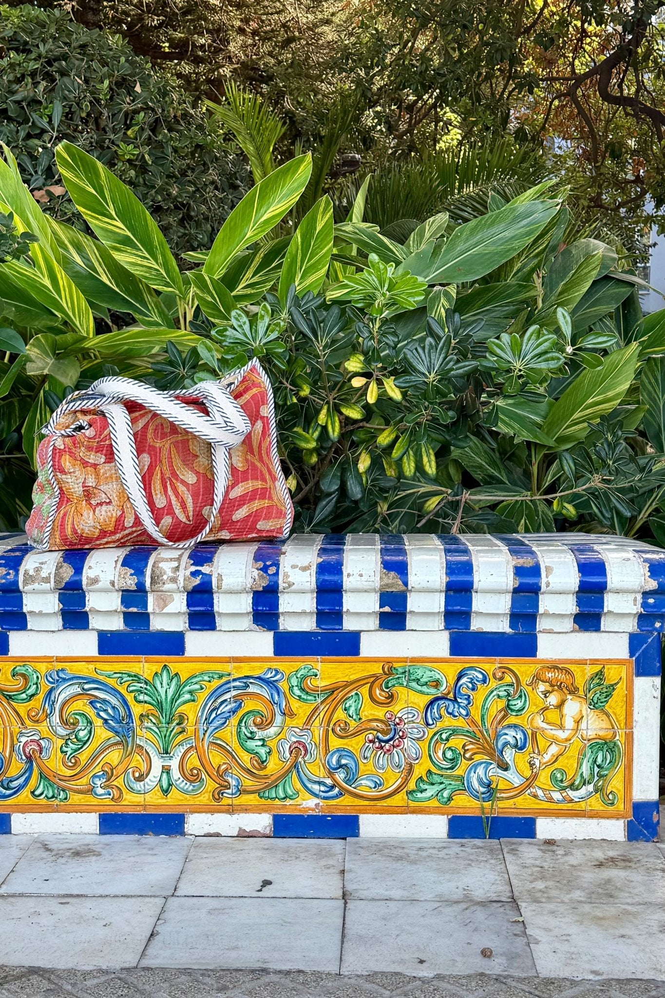 Vintage Kantha Tote Bag 05 - Biggs & Hill