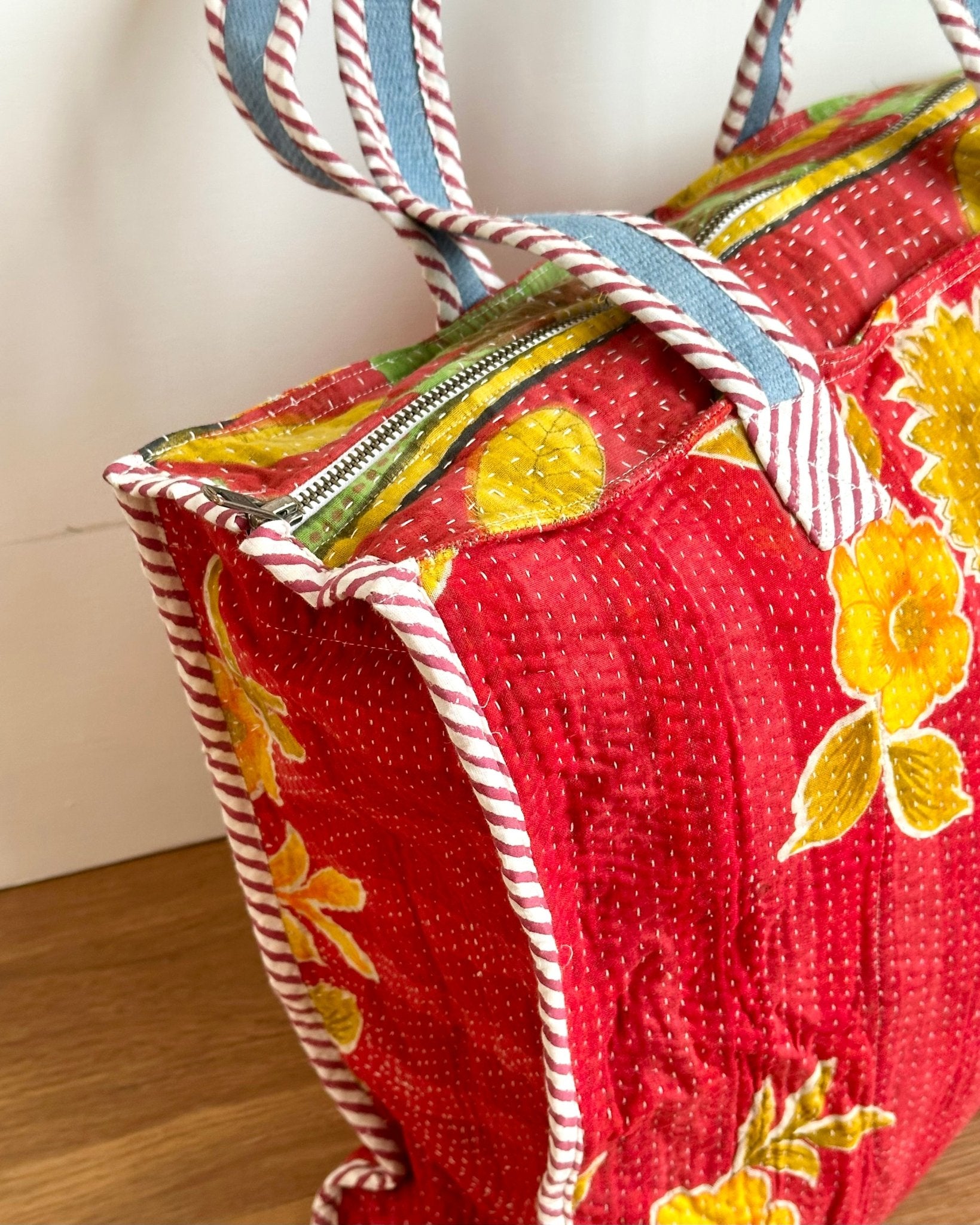 Vintage Kantha Tote Bag 08 - Biggs & Hill