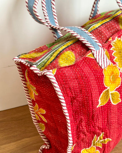 Vintage Kantha Tote Bag 08 - Biggs & Hill