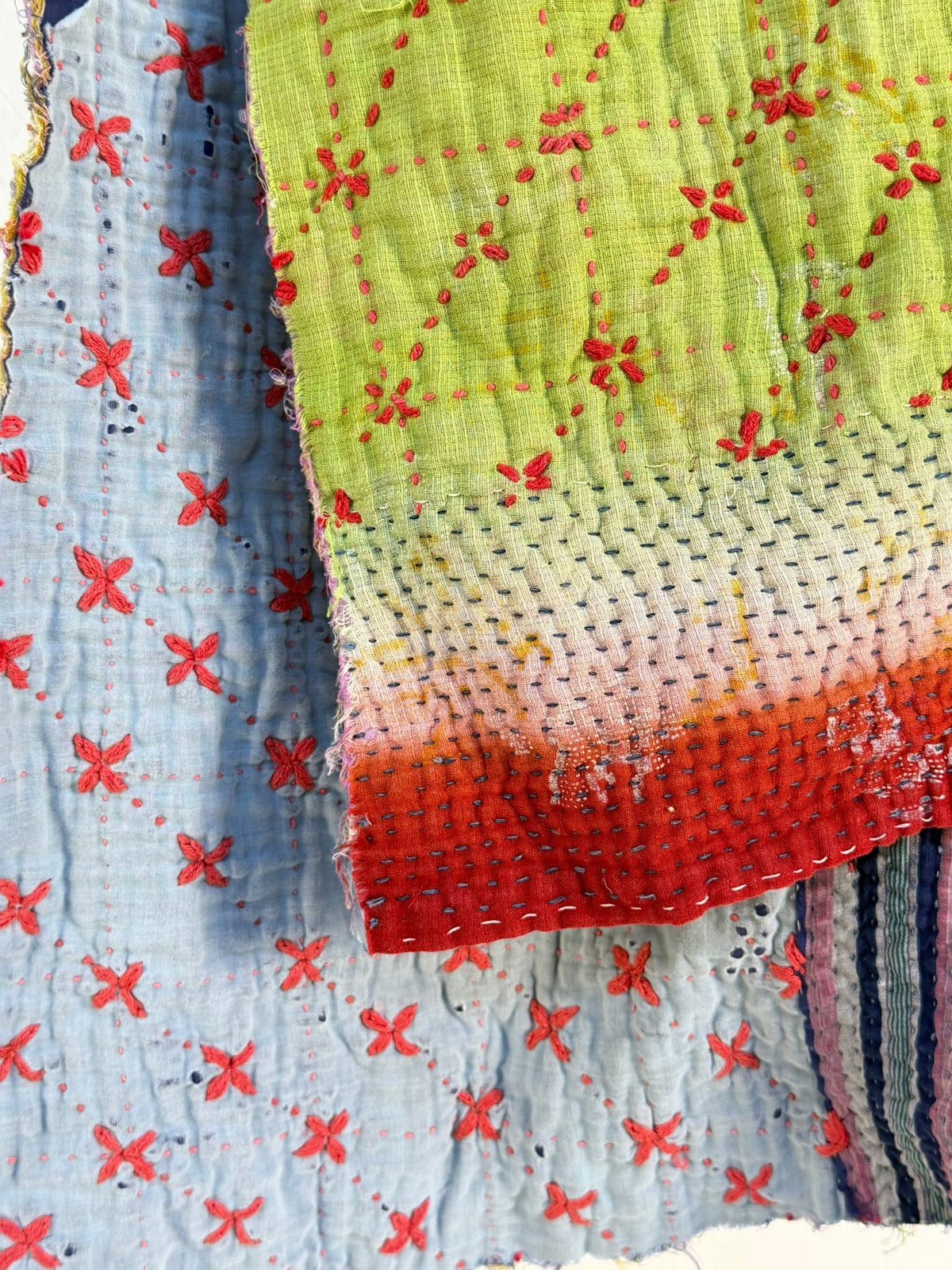 Kantha Fabric Piece 27 - Biggs & Hill
