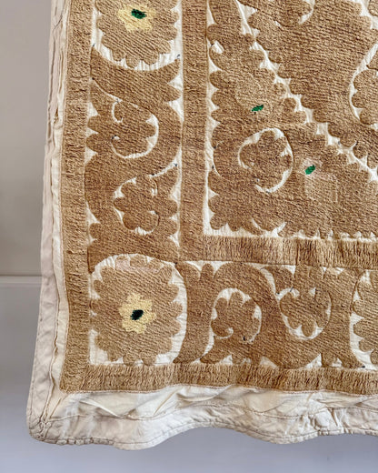 Uzbek Suzani Wall Hanging With Cotton Hand Embroidery 05 - Biggs & Hill