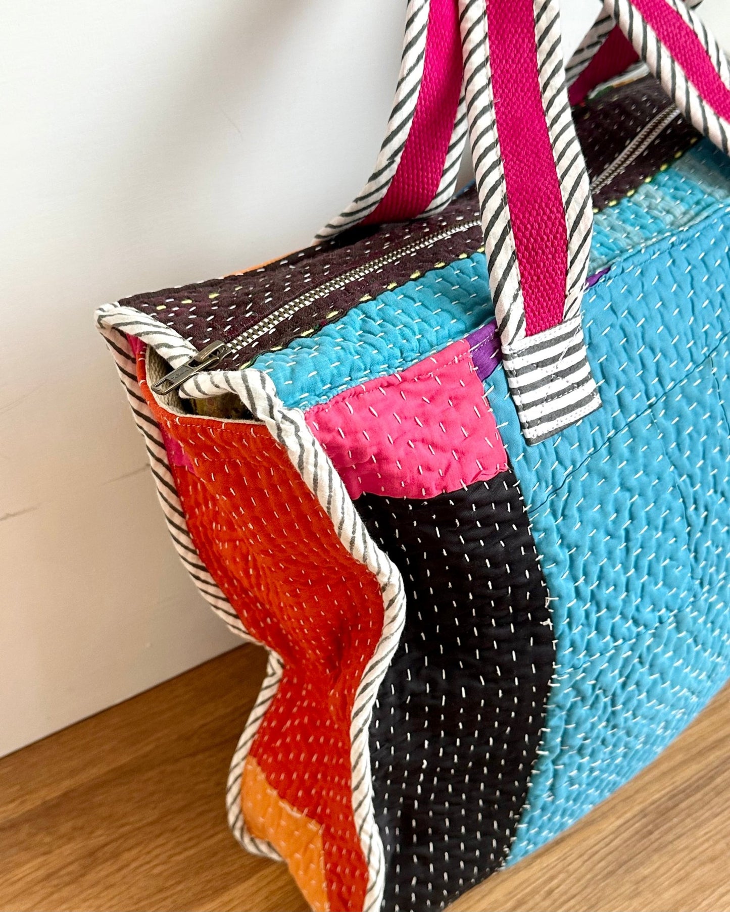 Vintage Kantha Tote Bag 12 - Biggs & Hill