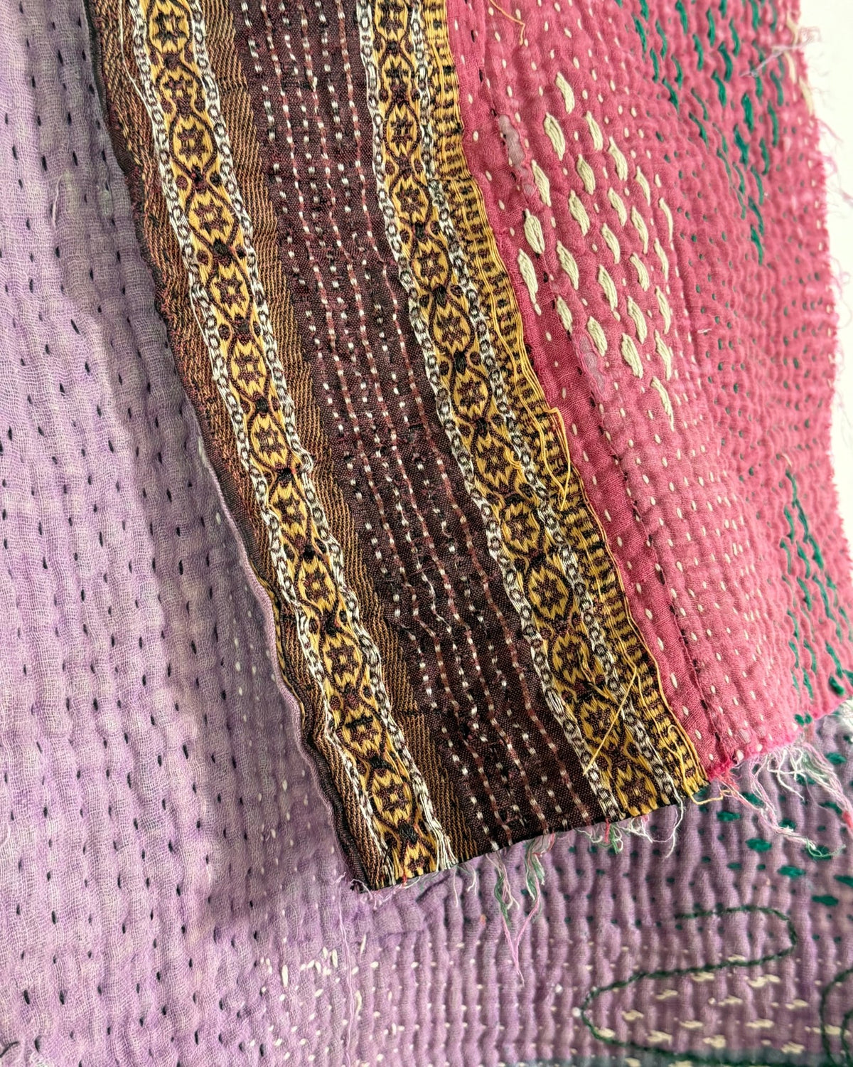 Kantha Fabric Piece 37 - Biggs & Hill