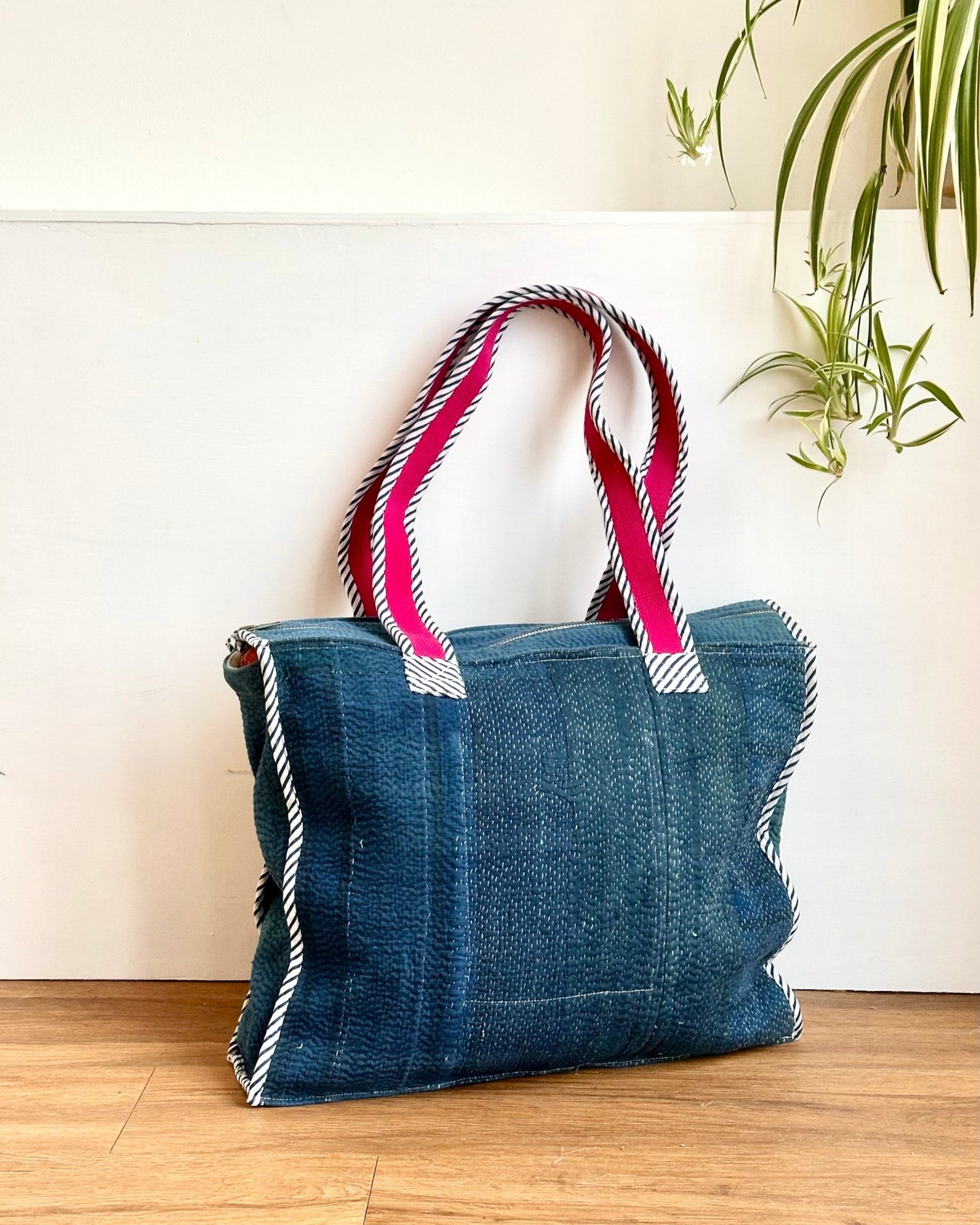 Vintage Kantha Tote Bag 06 - Biggs & Hill