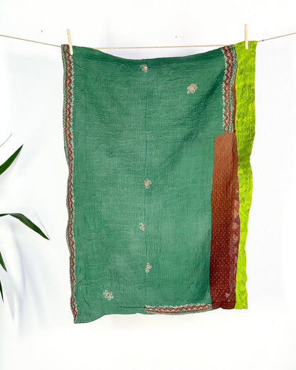 Small Ralli Quilt In Geometric Patchwork - Biggs & Hill