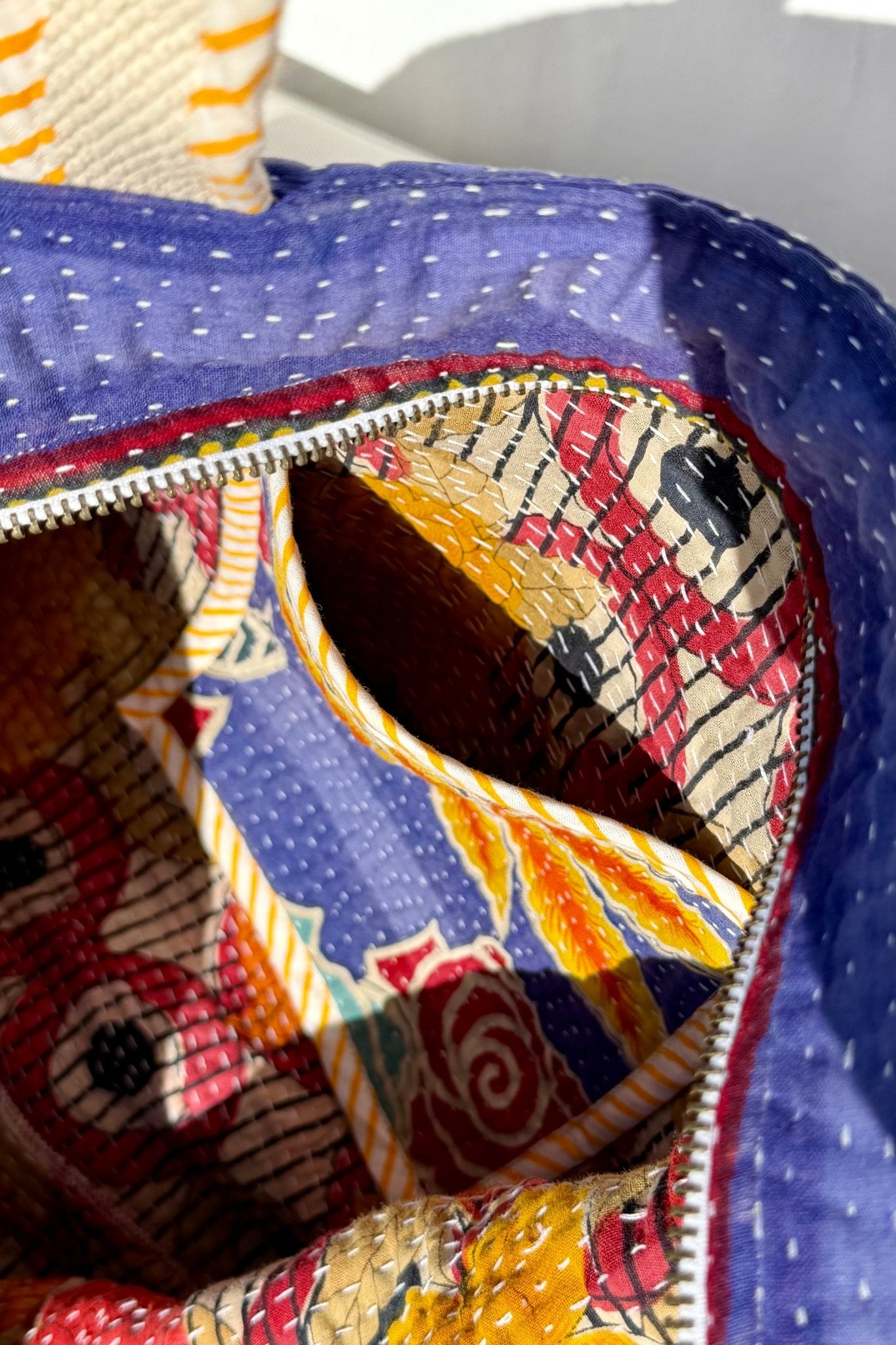 Vintage Kantha Tote Bag 01 - Biggs & Hill