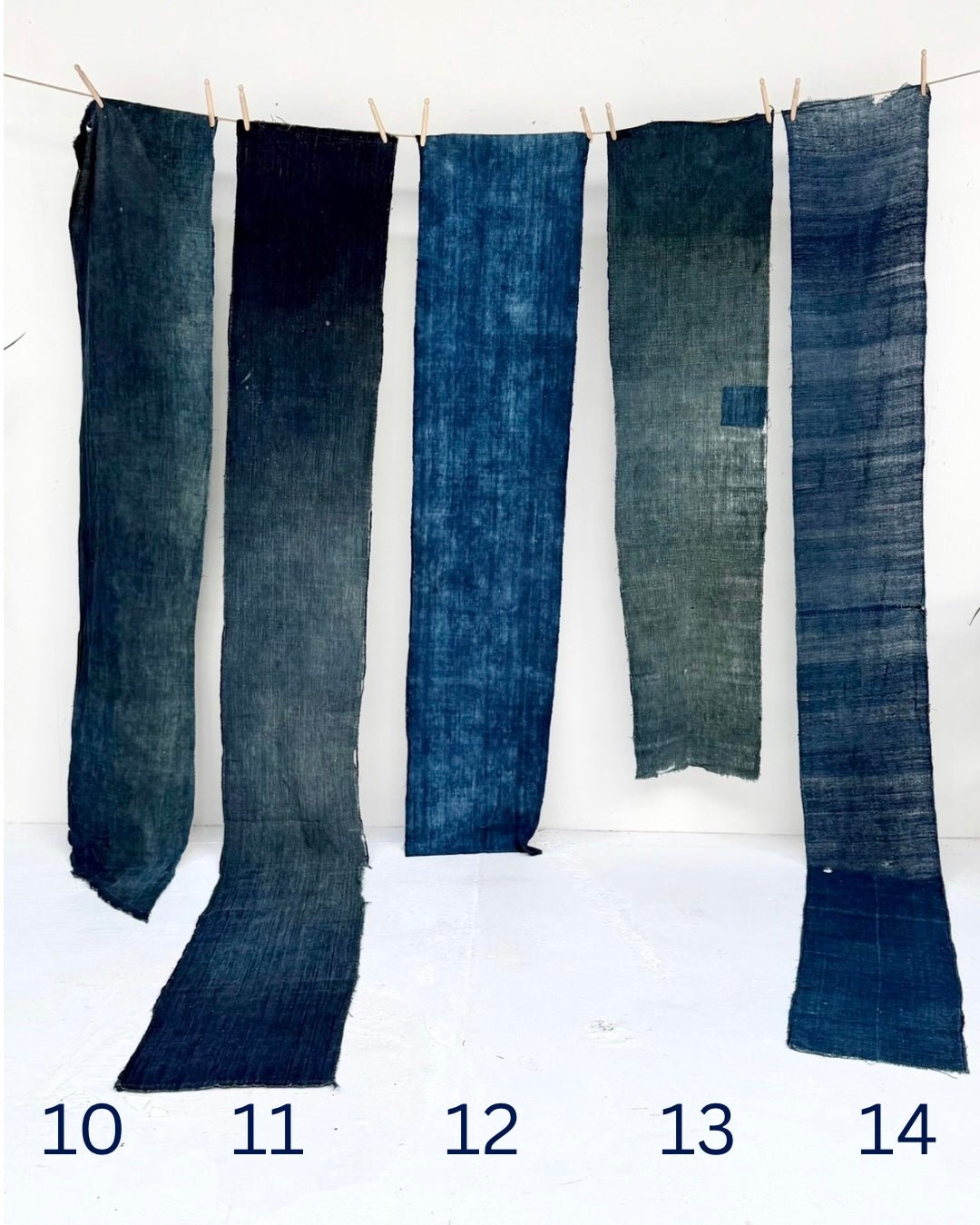 Vintage Handloom Indigo Cotton from Laos - Biggs & Hill