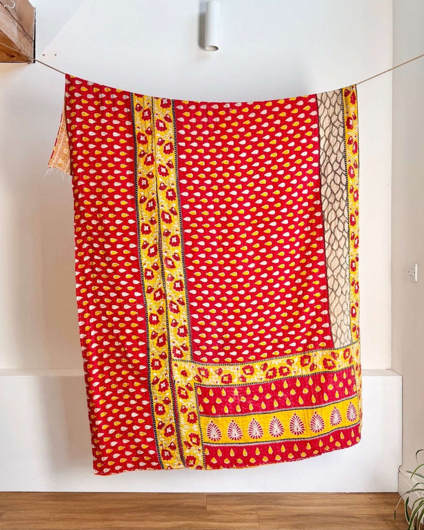 Vintage Sari Kantha Quilt 11 - Biggs & Hill