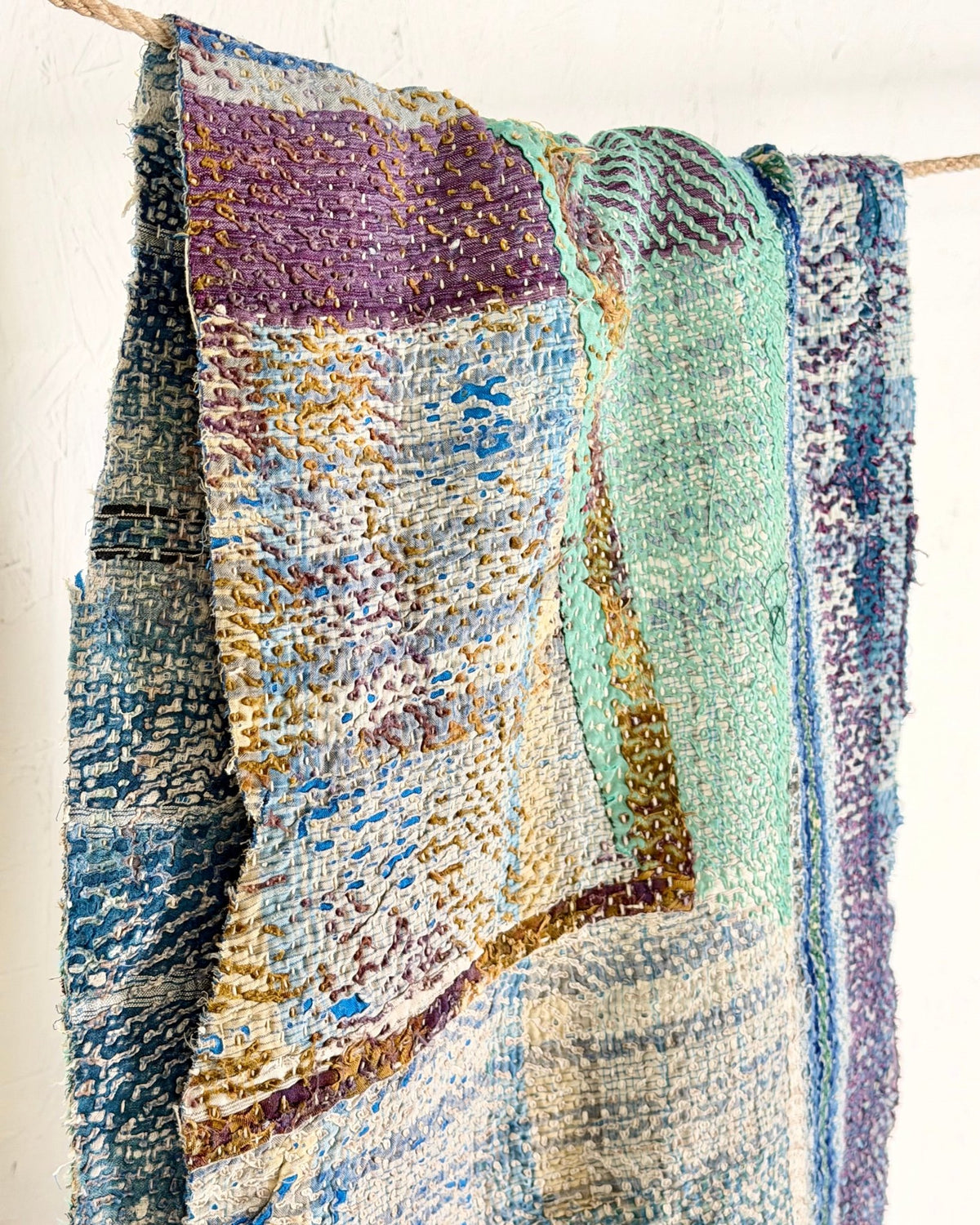 Kantha Fabric Piece 39 - Biggs & Hill