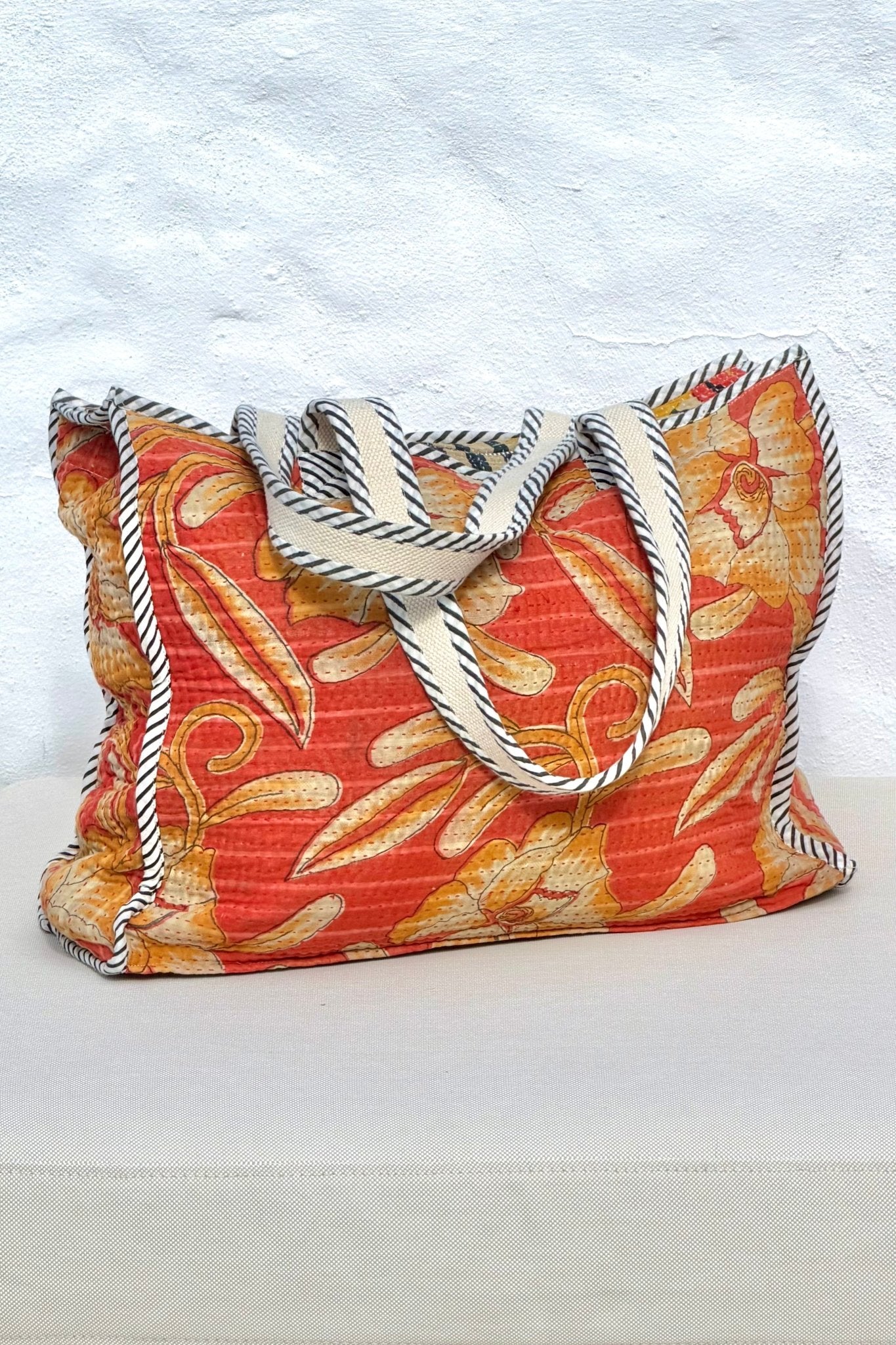 Vintage Kantha Tote Bag 05 - Biggs & Hill
