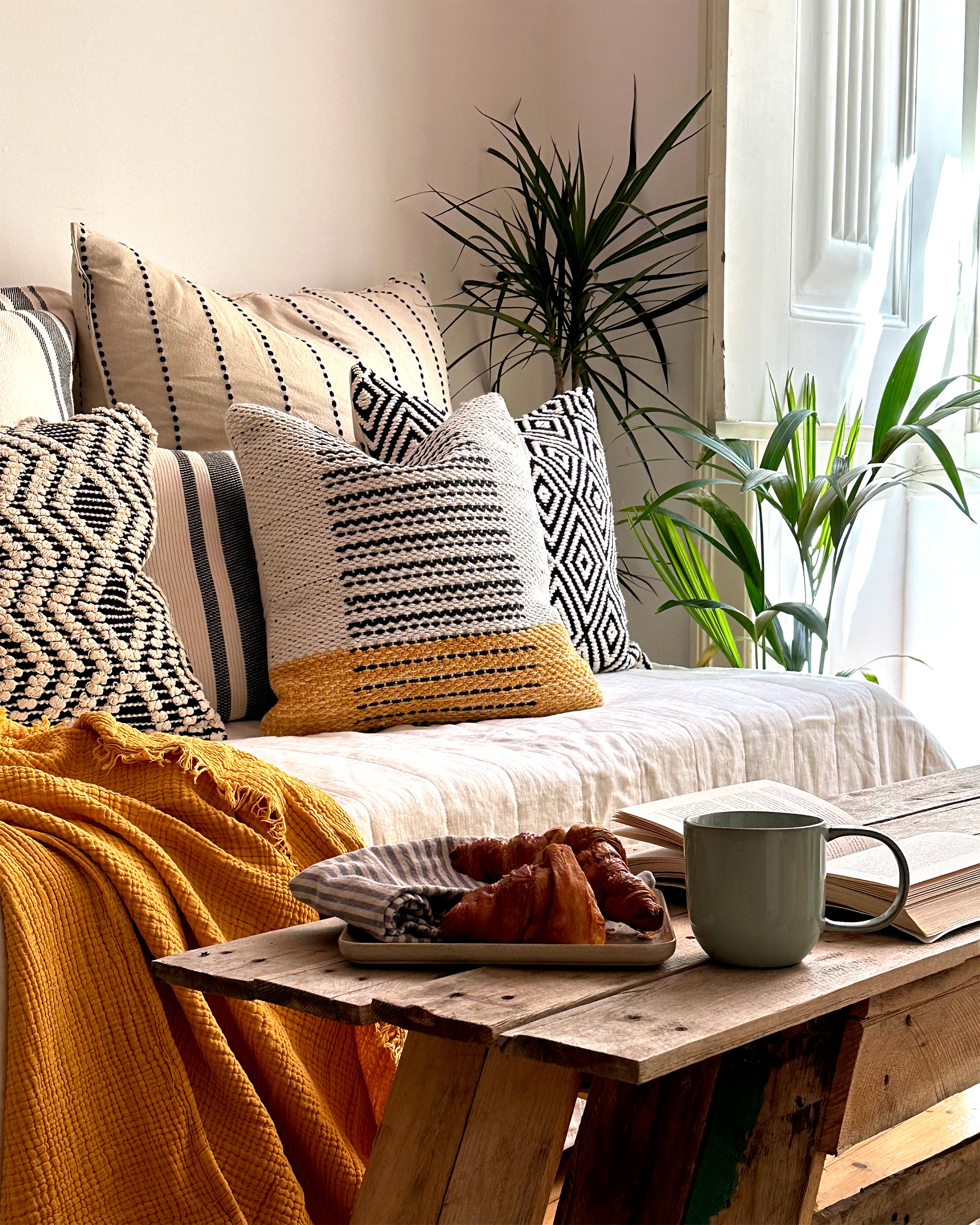 Colourful-cushions-linen-cotton-stripes-bohemian-biggs-and-hill